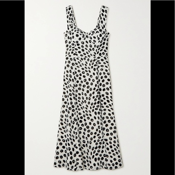 Reformation fulton dress polka-dot - Picture 7 of 17